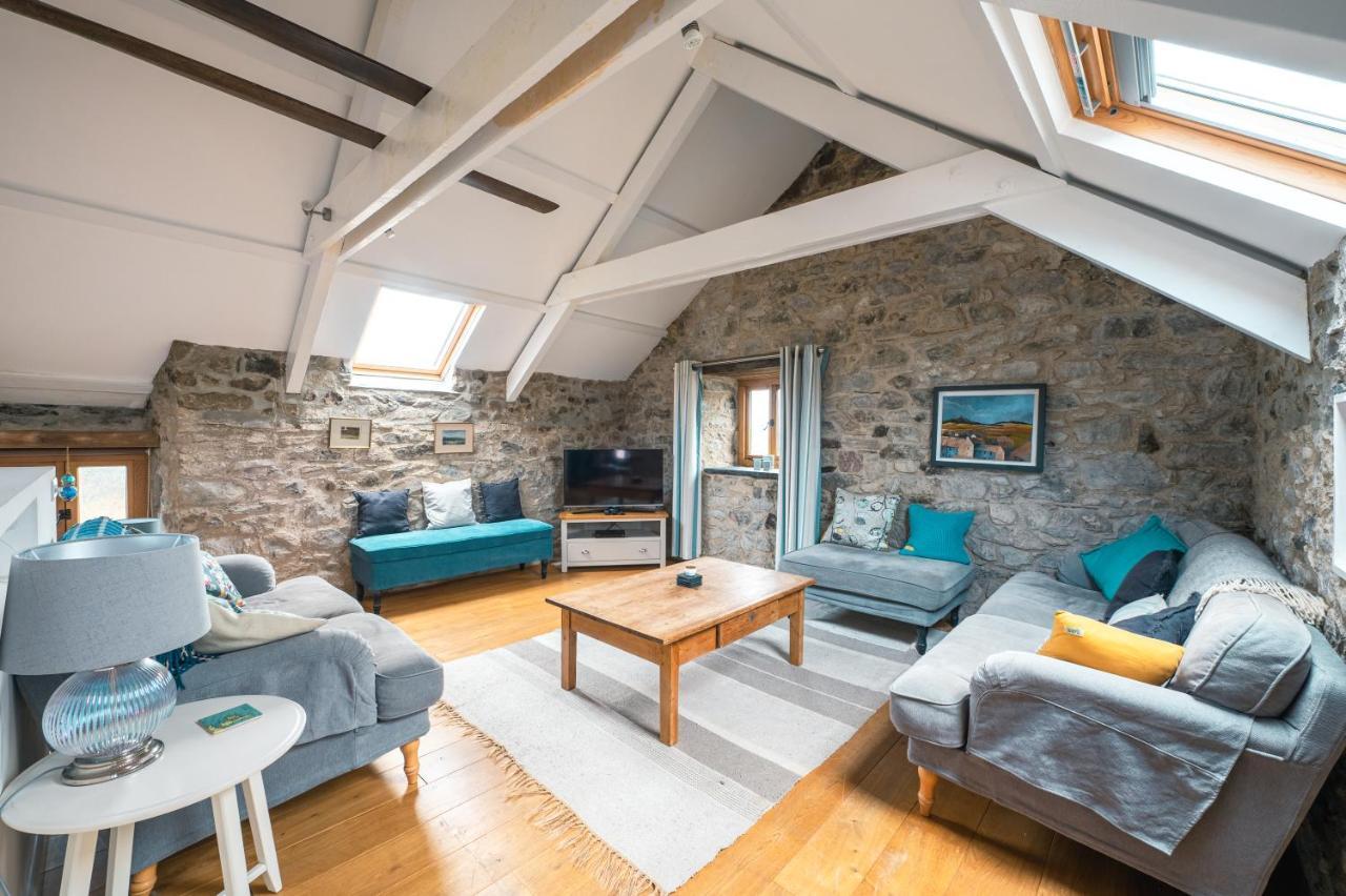 Ferienwohnung Stunning Converted Granary In Heart Of St Davids Exterior foto